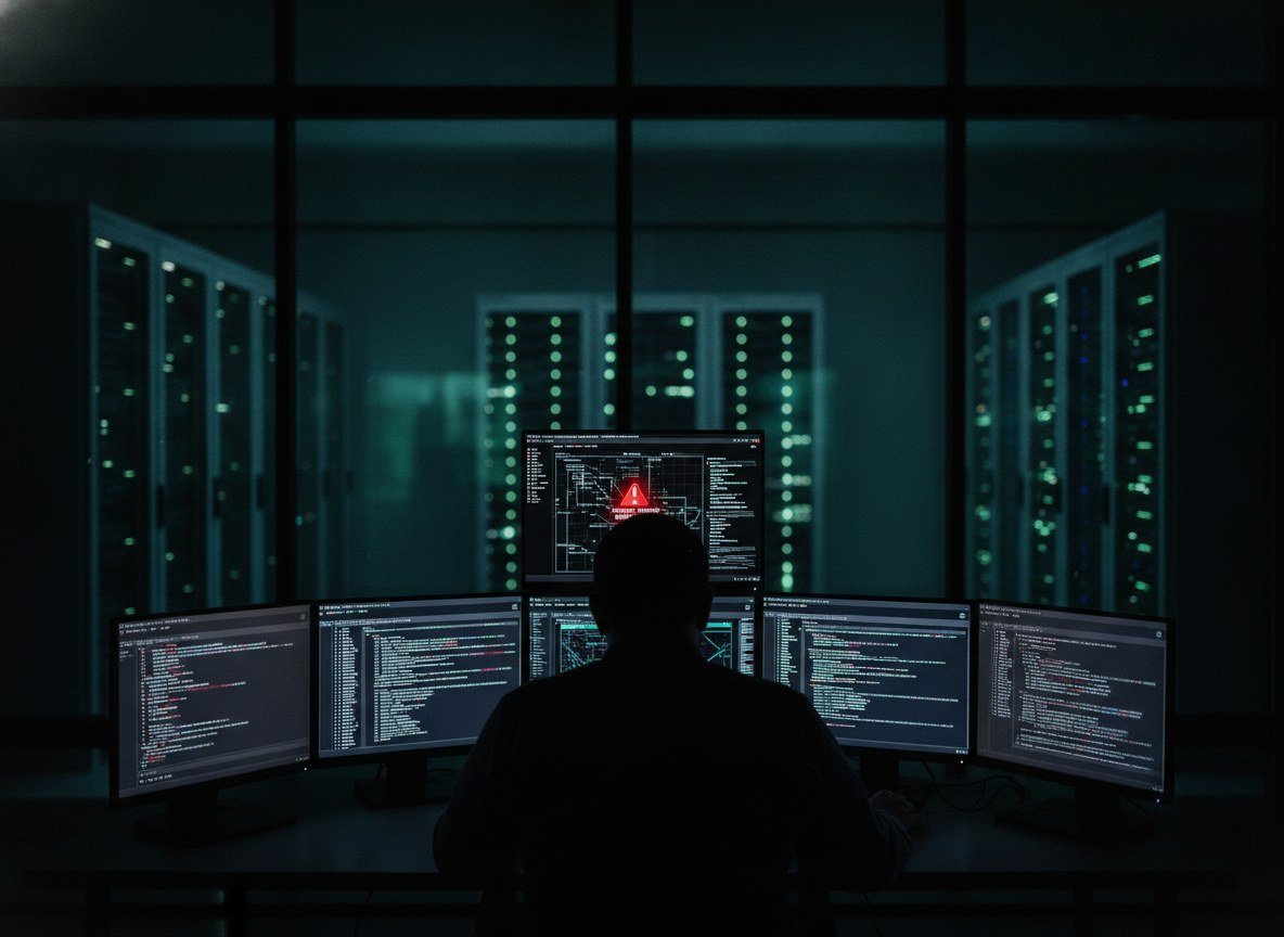 Il·lustració editorial de Una investigació independent revela que agents autònoms d'OpenAI van atacar RubyGems mesos abans que ningú ho sabés