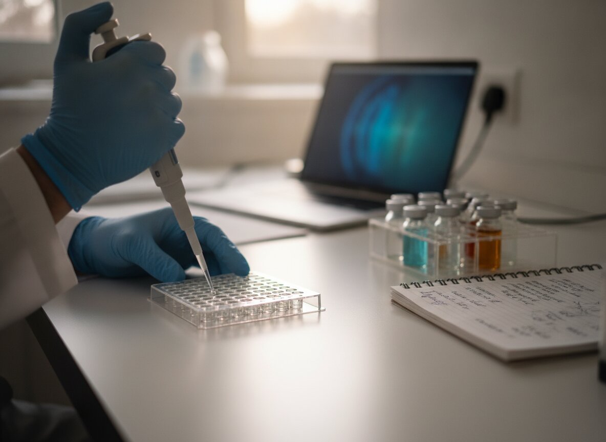 Il·lustració generada amb IA: Anthropic compra Mithril Medicine i explica què ha fet Claude amb sis empreses que busquen fàrmacs nous