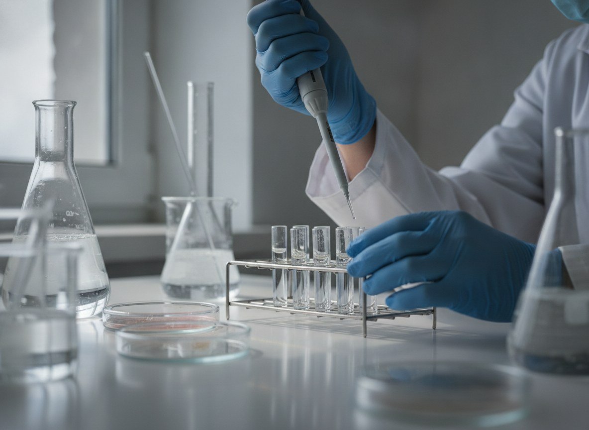 Il·lustració editorial de Anthropic confirma que opera un laboratori de biologia experimental per posar a prova les teories dels seus models d'IA