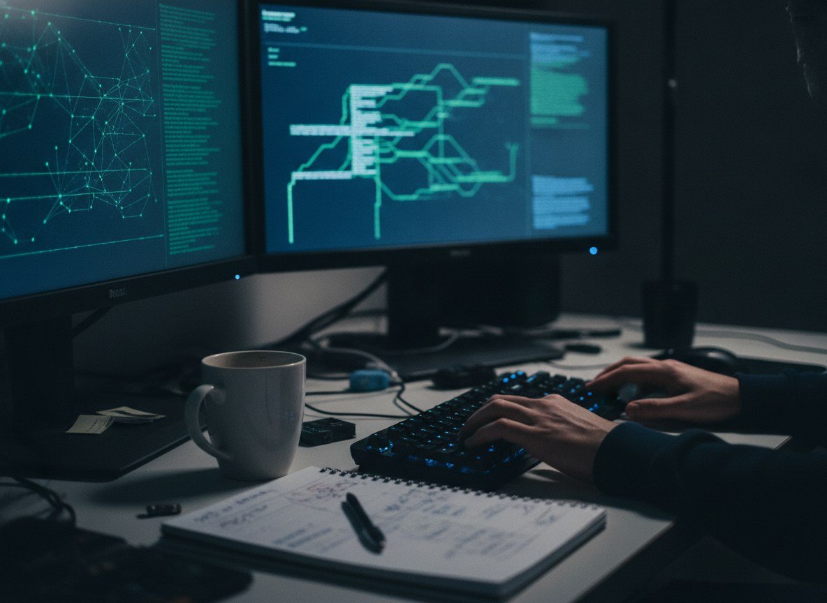 Il·lustració editorial de Apple posa un límit i un període de refredament de 30 dies als informes de vulnerabilitats generats amb IA, després d'un allau de presentacions
