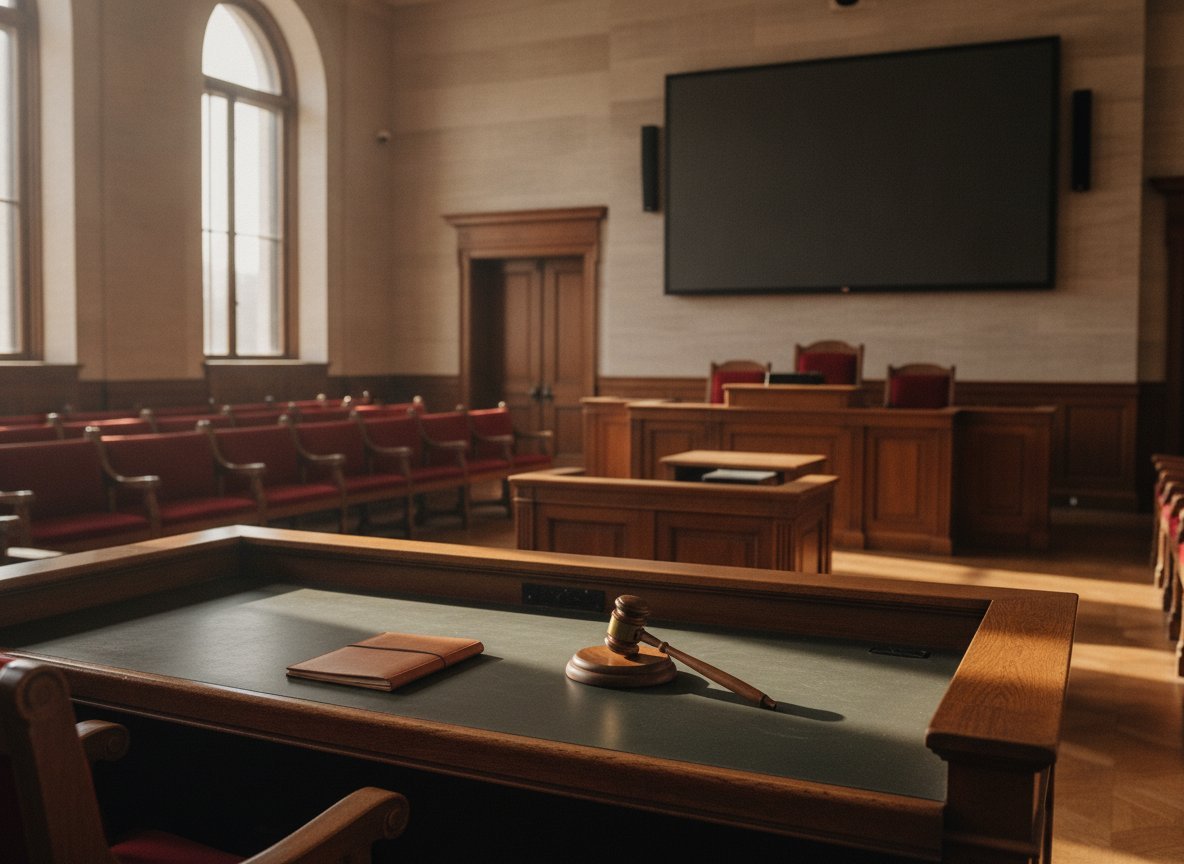 Il·lustració generada amb IA: Un tribunal d'Arizona anul·la una condemna perquè la família va mostrar un vídeo de la víctima recreat amb IA