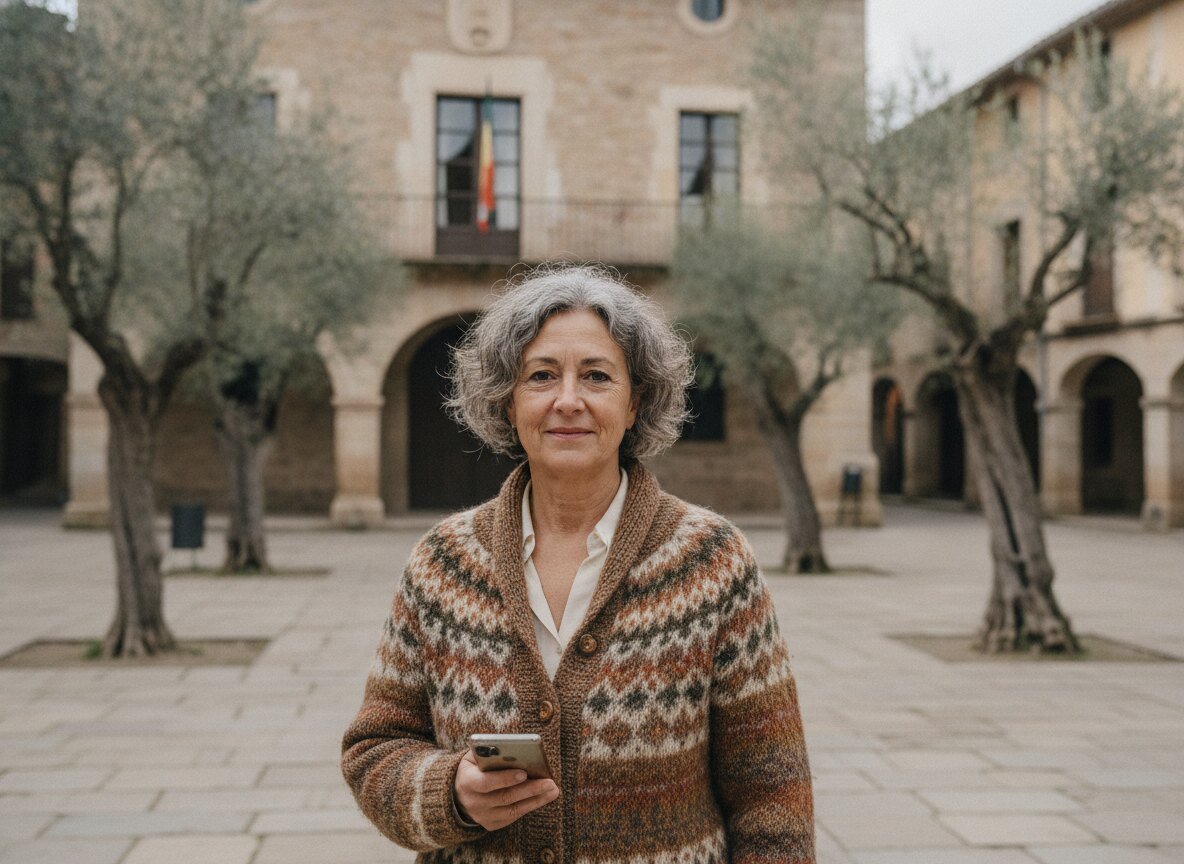 Il·lustració generada amb IA: Les Borges Blanques rellança la IAIA, un assistent d'IA per WhatsApp, i Junts en qüestiona el contracte
