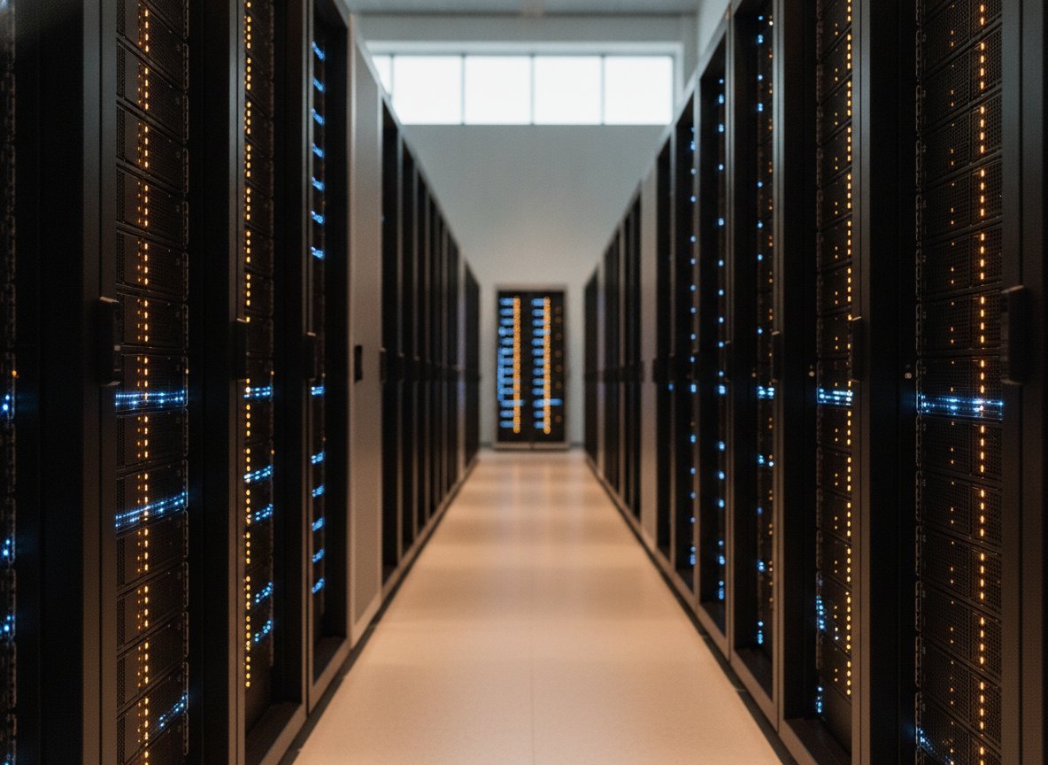 Il·lustració generada amb IA: Broadcom busca més de 50.000 milions de dòlars en crèdit privat per als xips d'OpenAI, i Oracle i SpaceX en negocien de semblants