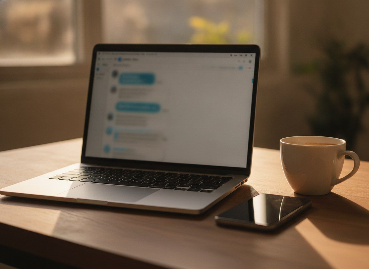 Il·lustració editorial de ChatGPT ja pot llegir, redactar i enviar missatges de l'app Missatges d'Apple al Mac