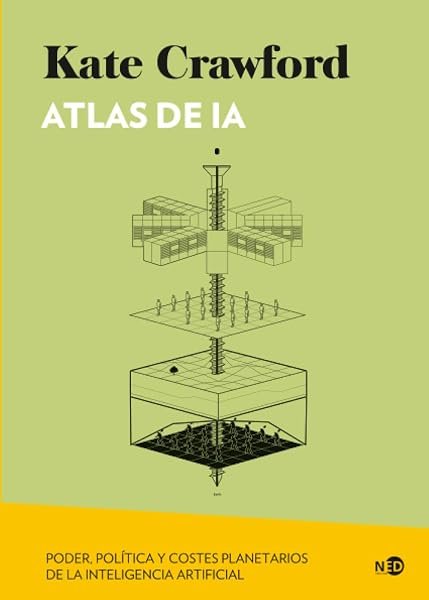 Coberta de «Atlas de IA», de Kate Crawford