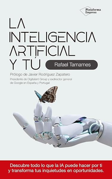 Coberta de «La inteligencia artificial y tú», de Rafael Tamames