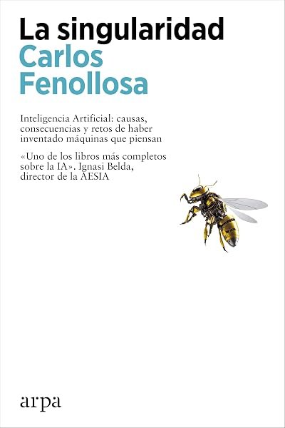 Coberta de «La singularidad», de Carlos Fenollosa