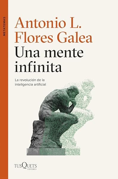 Coberta de «Una mente infinita», de Antonio Luis Flores Galea