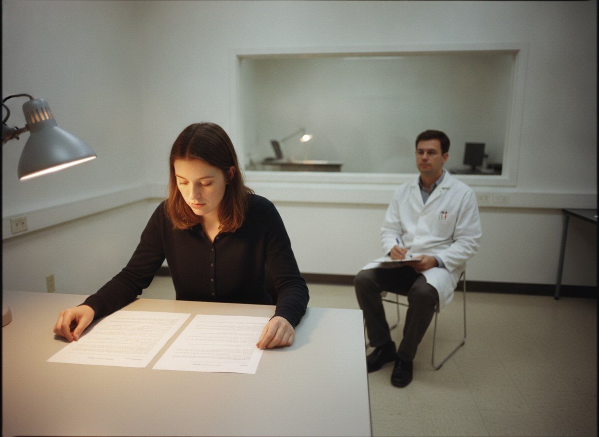 Il·lustració editorial de Un estudi de Google DeepMind revela que la gent desconfia dels judicis morals d'una IA encara que siguin idèntics als d'un humà