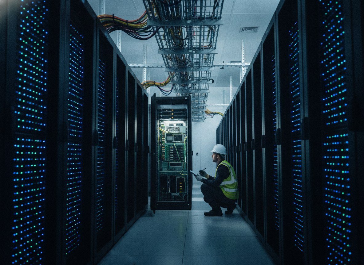 Il·lustració editorial de ACTUALITZACIÓ: DeepSeek diu que apostarà pels xips de Huawei també per entrenar els seus models, no només per fer-los funcionar