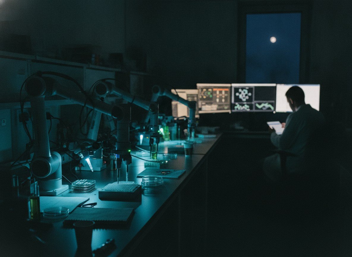 Il·lustració editorial de Jeff Dean deixa Google després de 27 anys per fundar Discovery Loop, una startup que vol automatitzar la recerca científica amb IA