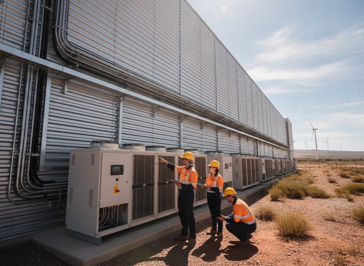 Il·lustració editorial de L'australiana Firmus capta 2.000 milions de dòlars de Nvidia i Blackstone per doblar les seves fàbriques d'IA a l'Àsia-Pacífic