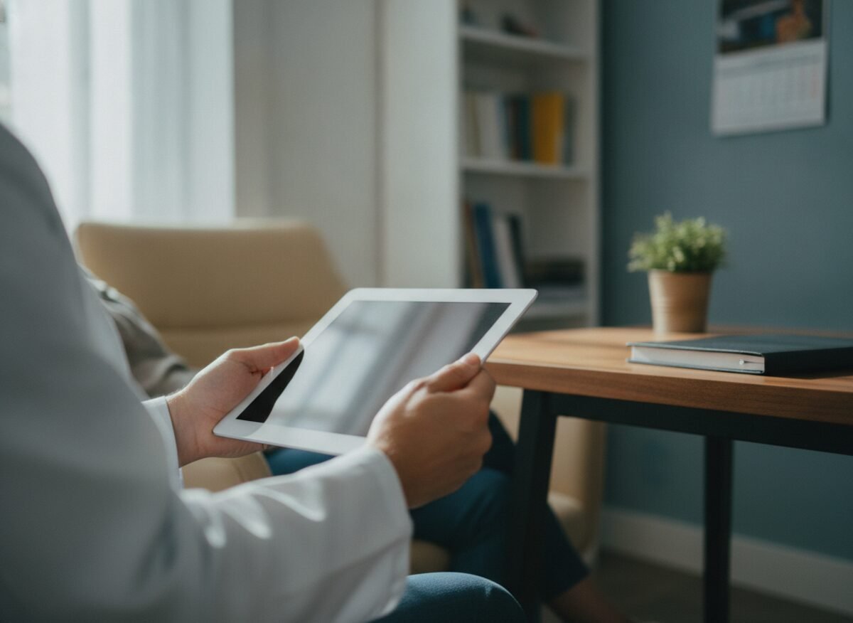 Il·lustració generada amb IA: Un xatbot mèdic de Google, provat amb 98 pacients reals, inclou el diagnòstic final entre les seves hipòtesis en el 90% dels casos