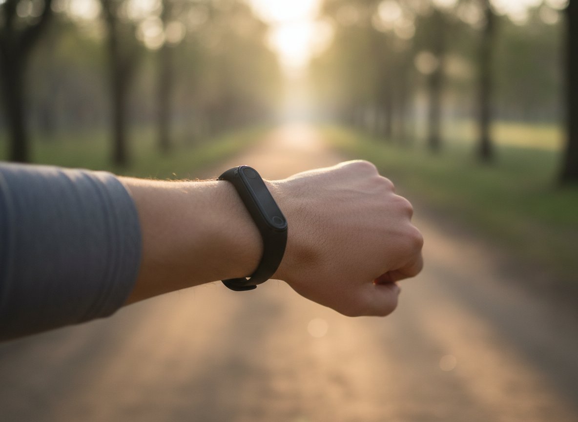 Il·lustració generada amb IA: Google presenta Fitbit Edge, una polsera de 179,99 dòlars amb pantalla i un entrenador de salut amb Gemini