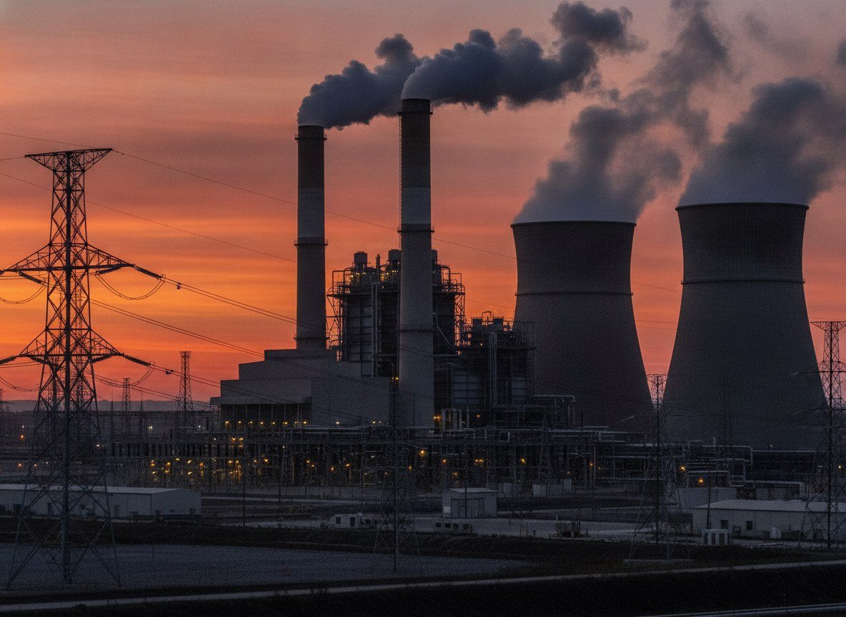 Il·lustració editorial de Un estudi alerta que els guanys de productivitat de la IA generarien més emissions de CO₂ de les que evitarien