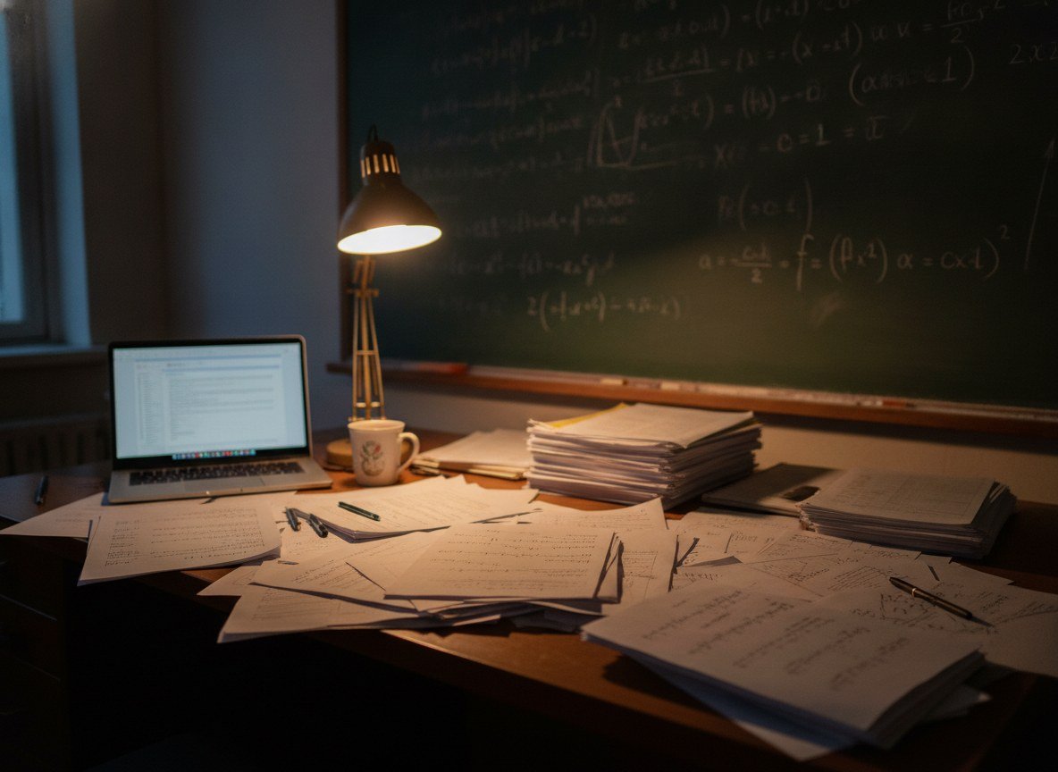 Il·lustració editorial de Com la intel·ligència artificial ha començat a resoldre problemes matemàtics que porten dècades oberts, els d'Erdős