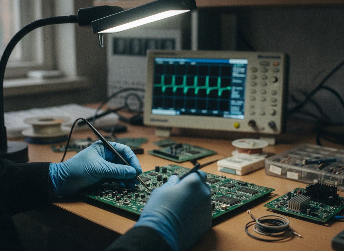 Il·lustració editorial de Infineon compra l'índia C2i Semiconductors per controlar millor l'energia que consumeixen els xips d'IA als centres de dades