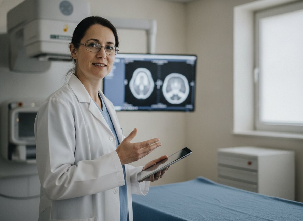 Il·lustració generada amb IA: Un equip de Karlsruhe entrena entre diversos hospitals una IA que fa TAC sintètics sense que les imatges dels pacients surtin de cada centre