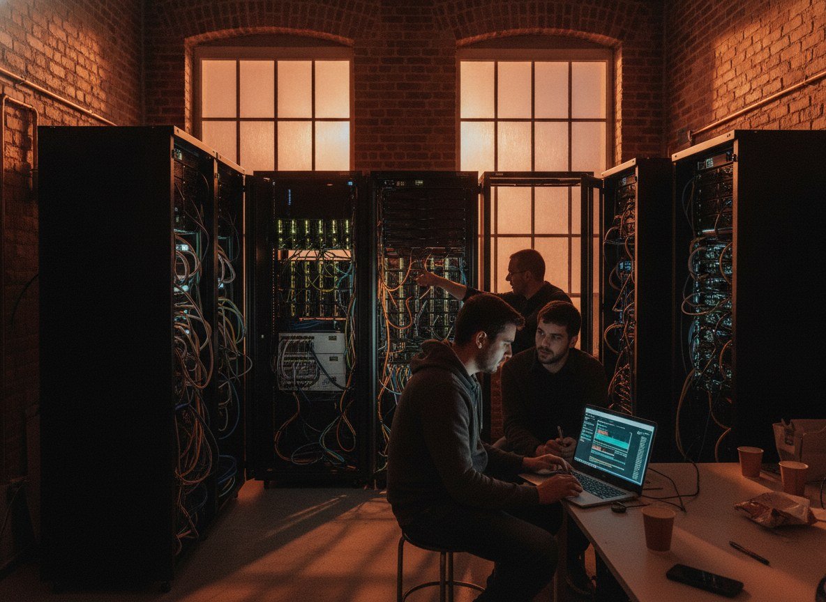 Il·lustració editorial de La start-up francesa Kog diu que pot fer la inferència d'IA fins a 30 vegades més ràpida amb el mateix maquinari