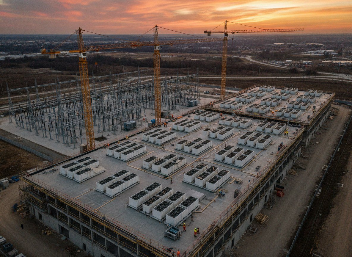 Il·lustració generada amb IA: Lambda prepara una ronda de fins a 4.000 milions de dòlars amb una valoració de 14.500 milions abans de sortir a borsa el 2027