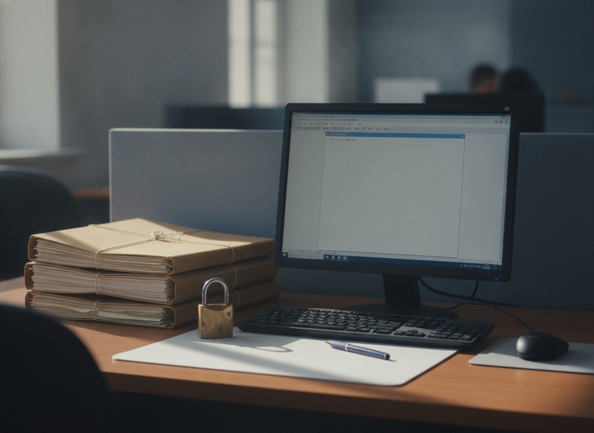 Il·lustració generada amb IA: LibreOffice garanteix que la instal·lació per defecte no portarà cap funció d'IA generativa