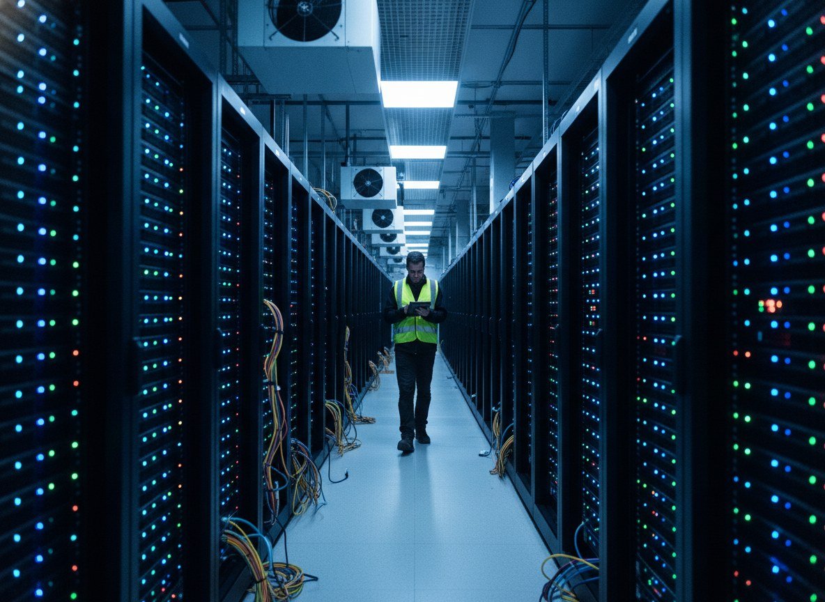 Il·lustració editorial de Meta gasta centenars de milions de dòlars a l'any en models d'IA de Microsoft Azure, malgrat construir la seva pròpia infraestructura