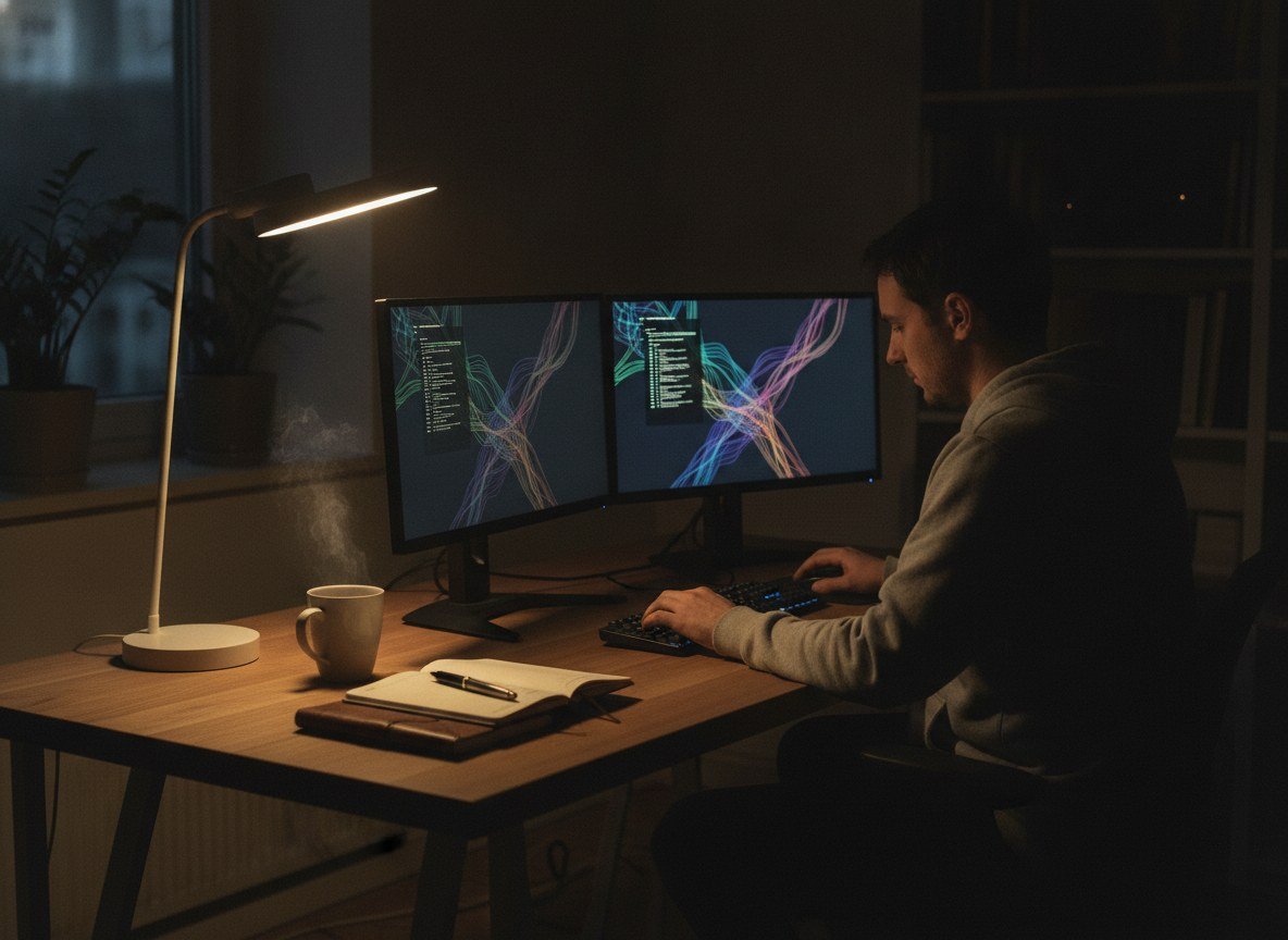 Il·lustració editorial de Meta entra a la «guerra de la programació» amb Muse Code, un agent que manté agents de fons actius durant tota la sessió de treball