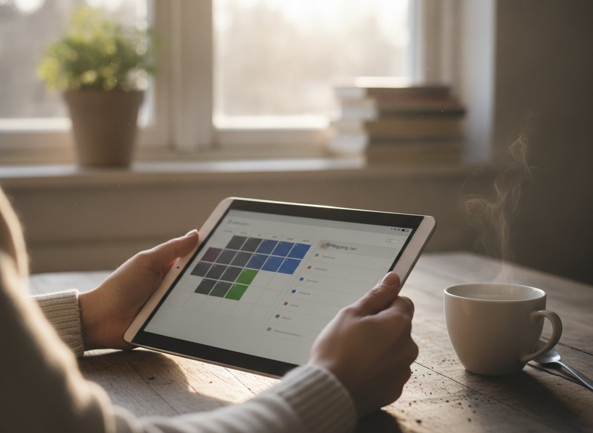 Il·lustració generada amb IA: Meta porta l'agent Muse a l'iPad un mes després d'estrenar-lo al mòbil, amb connectors per a Notion, Figma o Zoom
