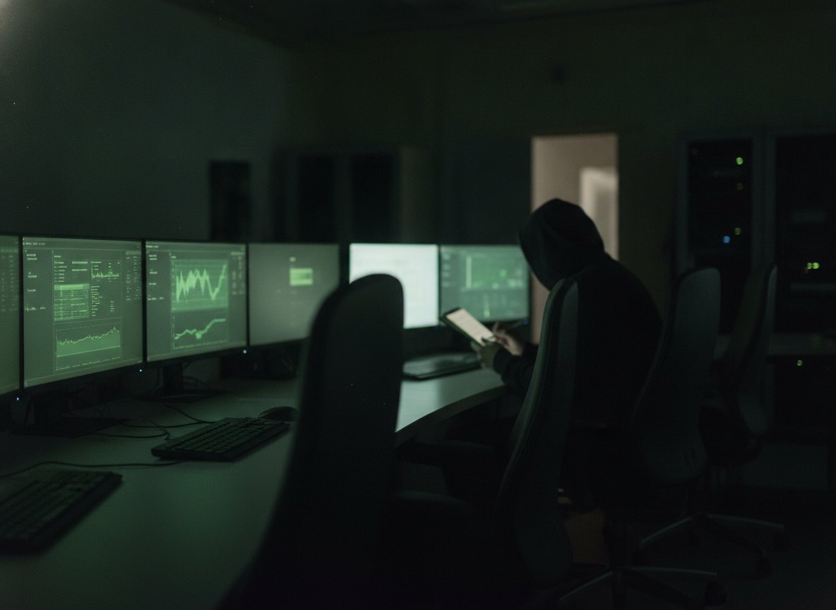 Il·lustració generada amb IA: METR i Redwood detecten buits al sistema que vigila els agents interns d'OpenAI: un 10% del trànsit de Codex va quedar sense revisar