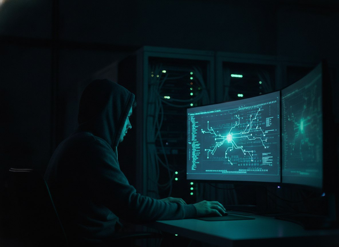 Il·lustració editorial de Microsoft llança el seu primer model d'IA especialitzat en ciberseguretat i una plataforma d'agents per automatitzar-ne la defensa