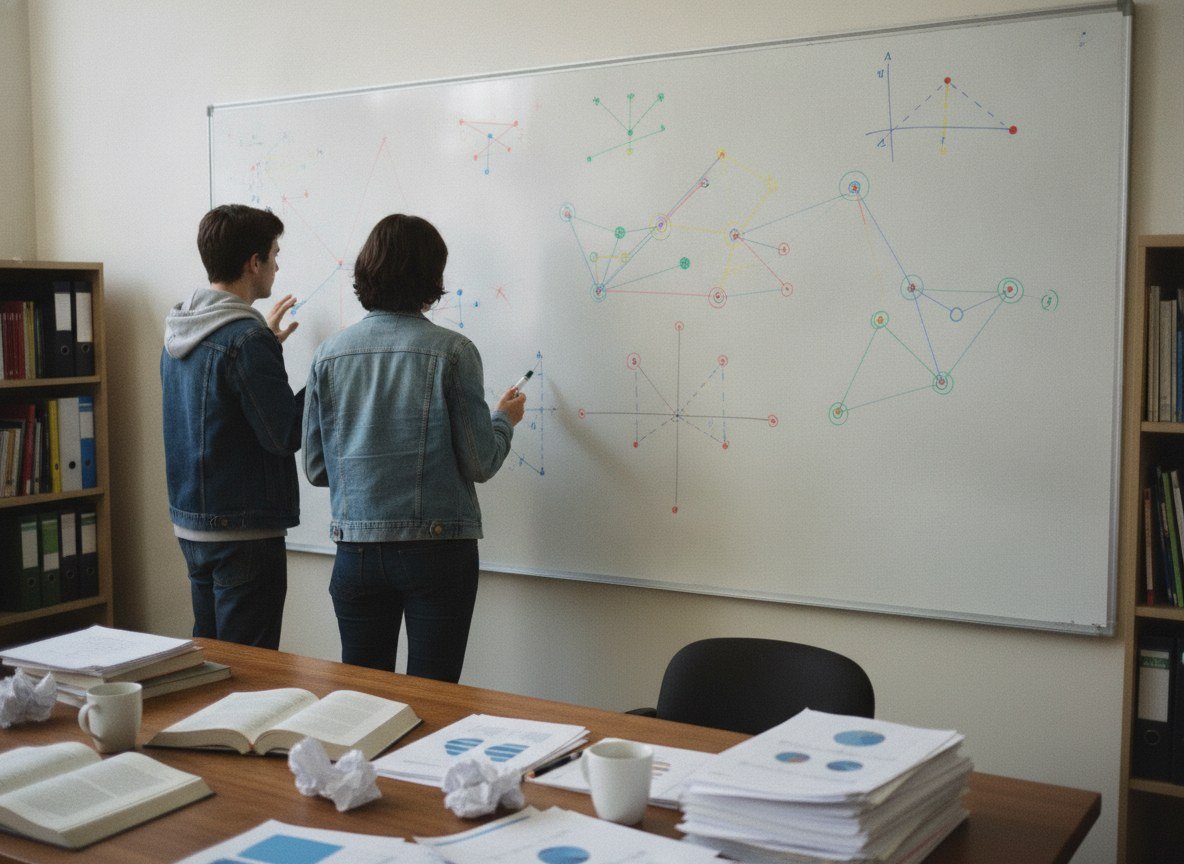 Il·lustració generada amb IA: Un equip del MIT demostra una versió més feble de la conjectura «2 a 1» mentre OpenAI diu que una IA ha resolt la dels «jocs únics»