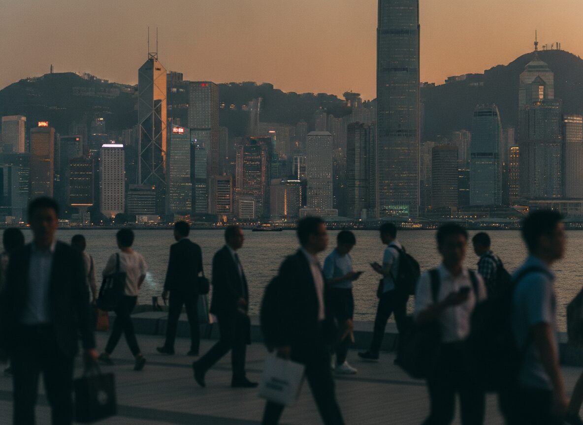 Il·lustració generada amb IA: Moonshot AI, l'empresa del model Kimi, tanca l'última ronda privada a 50.000 milions de dòlars i vol sortir a la borsa de Hong Kong