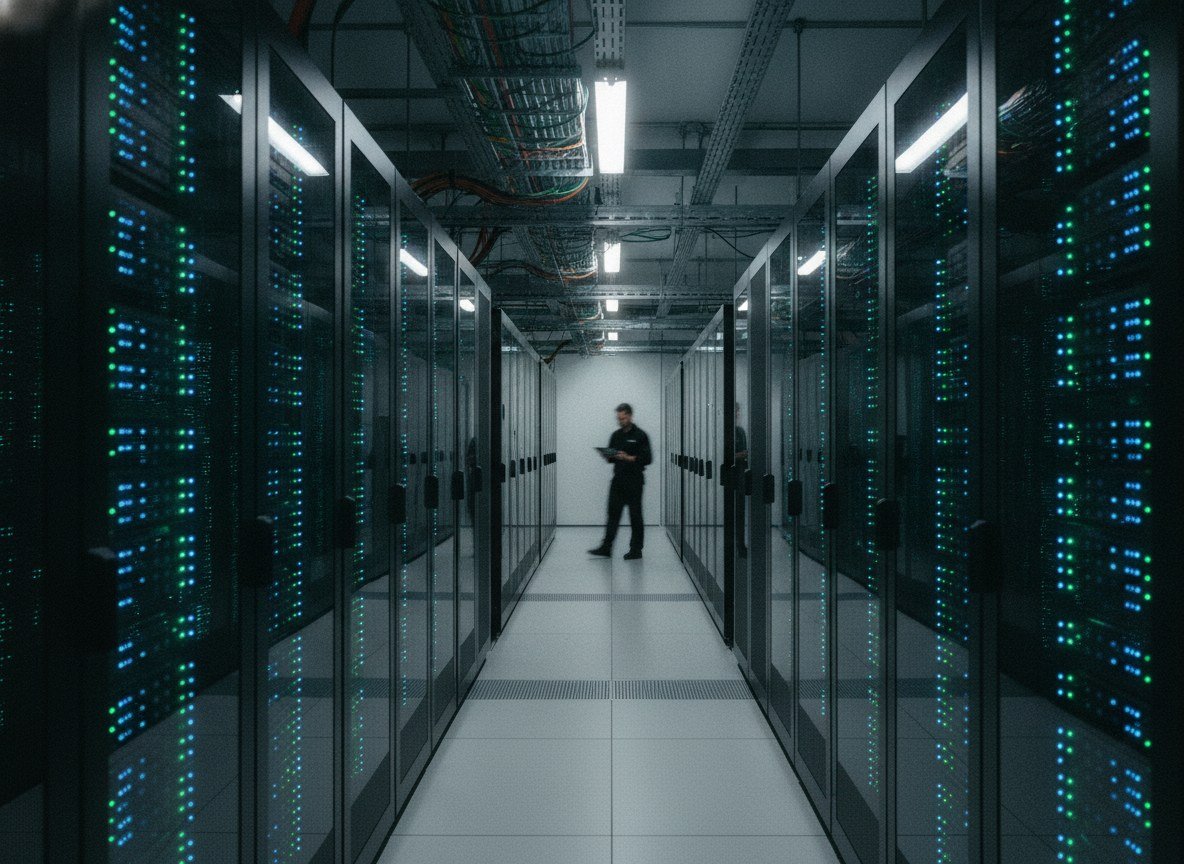 Il·lustració editorial de La xinesa Moonshot AI negocia amb Microsoft, Amazon i Google repartir-se els ingressos del núvol pel seu model Kimi K3