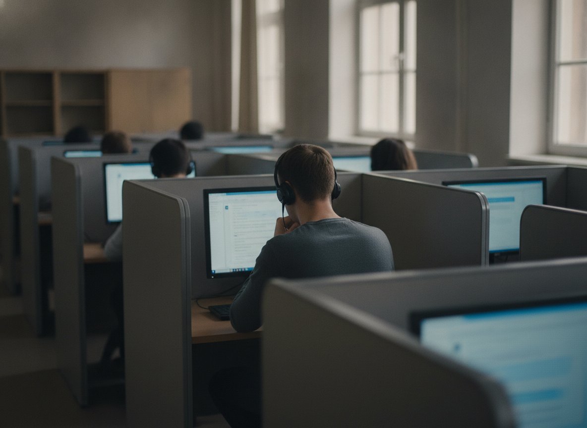 Il·lustració generada amb IA: Més de 1.900 persones intenten distingir textos i descripcions d'imatges fetes per humans o per IA, i gairebé només ho encerten per atzar