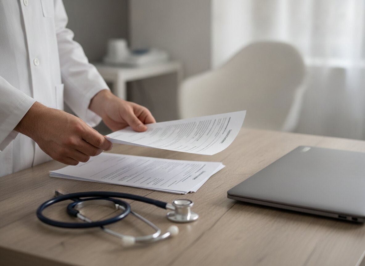 Il·lustració generada amb IA: Vint-i-quatre sistemes d'IA recomanen una atenció tres vegades més cara que la dels metges en 200 visites, segons un estudi a «NEJM AI»