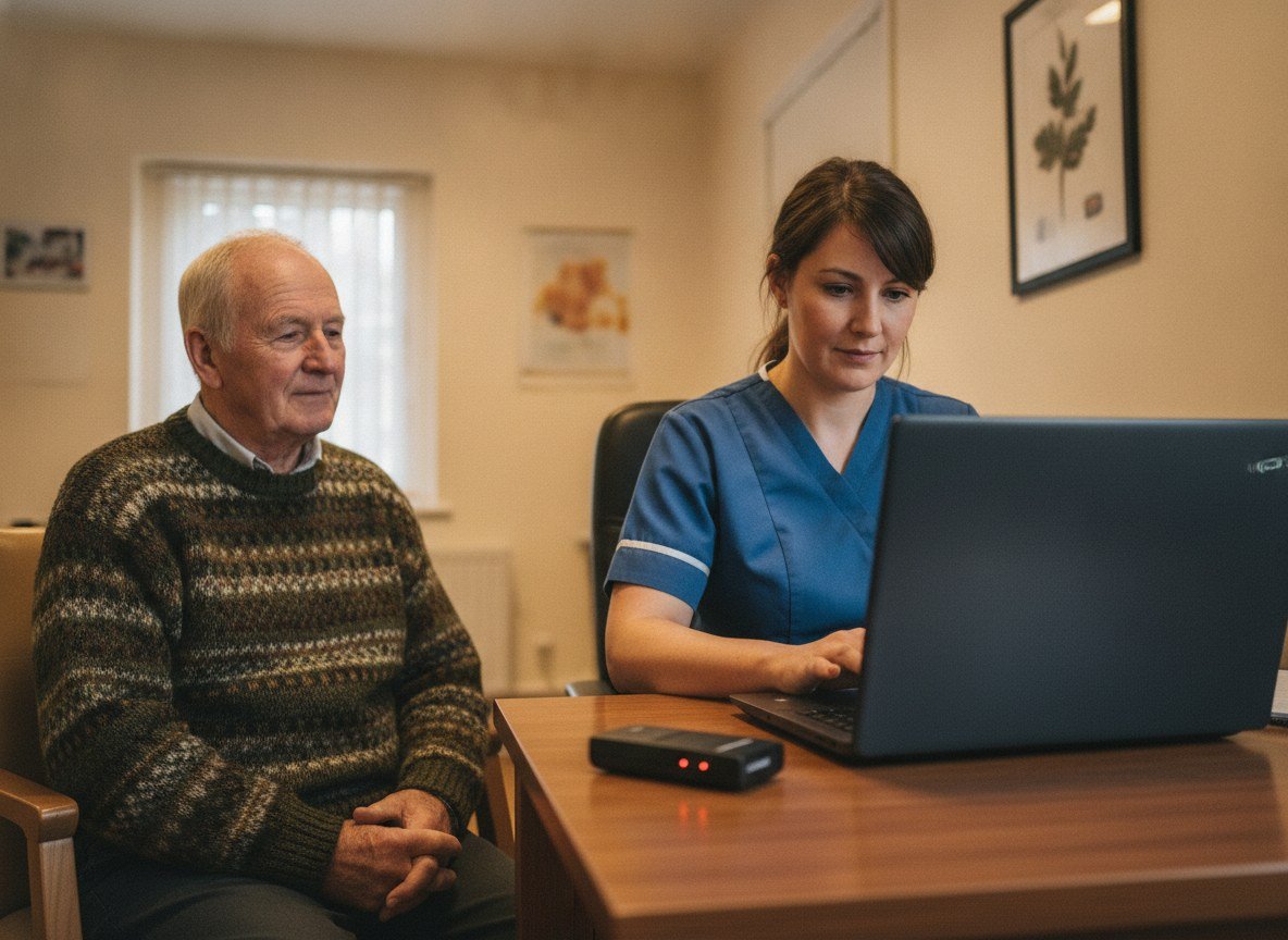 Il·lustració editorial de Un organisme de control del sistema sanitari britànic alerta que les IA que transcriuen consultes es confonen de fàrmac i de diagnòstic