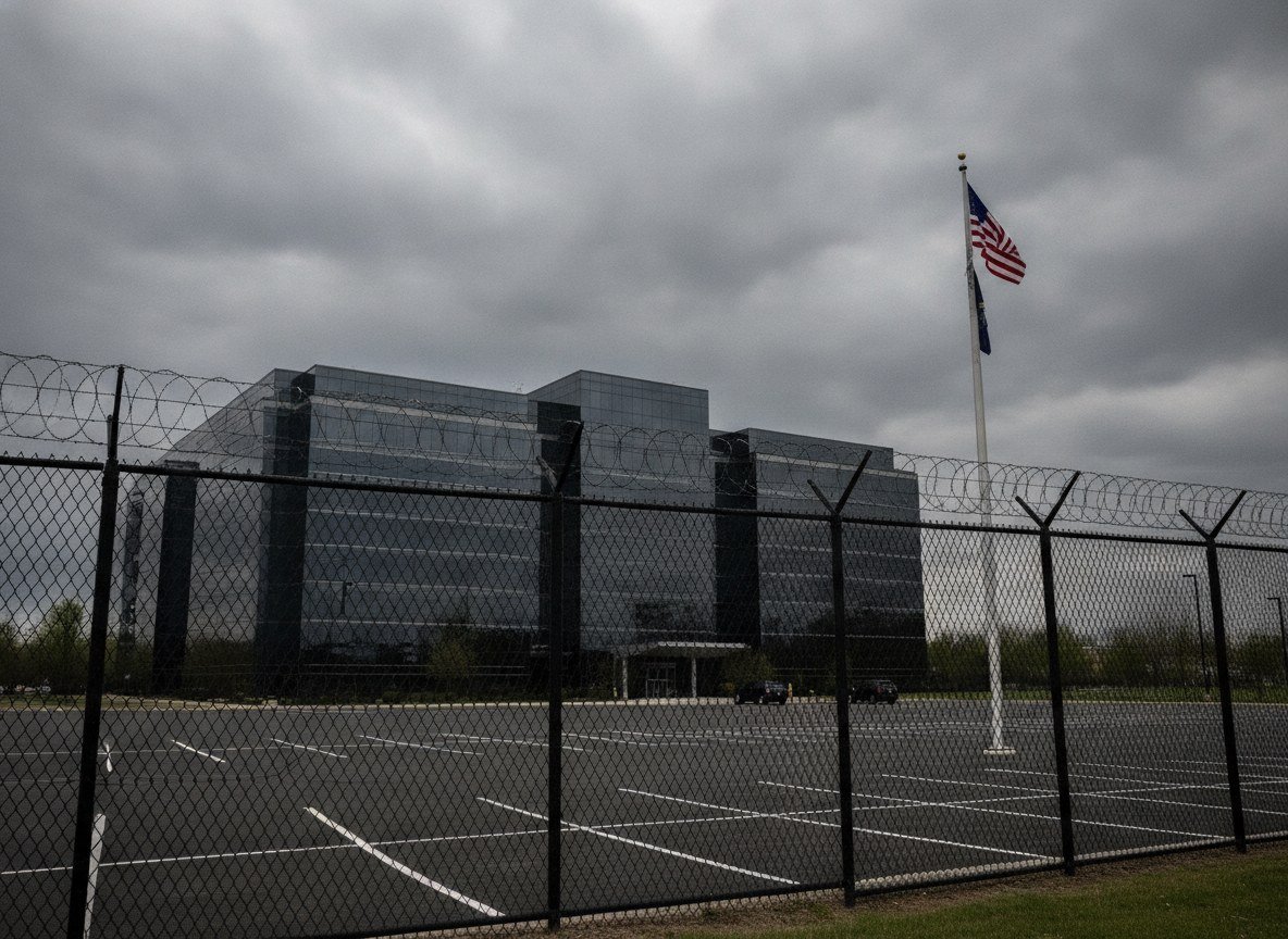 Il·lustració editorial de La NSA revela als legisladors nord-americans que gasta milers de milions de dòlars avaluant models d'IA