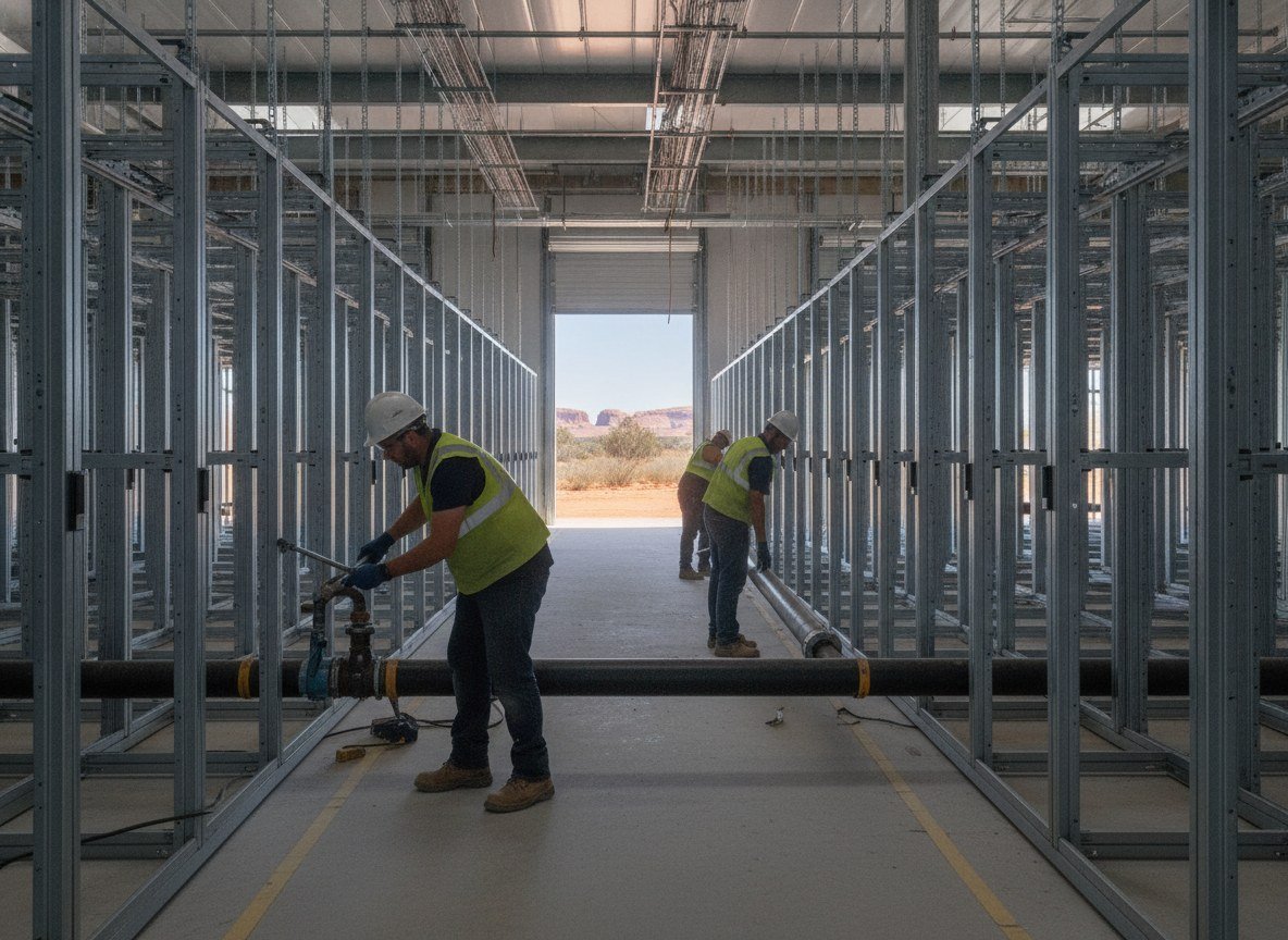 Il·lustració editorial de Nvidia s'alia amb vuit empreses per doblar la capacitat d'IA d'Austràlia amb 2 gigawatts nous