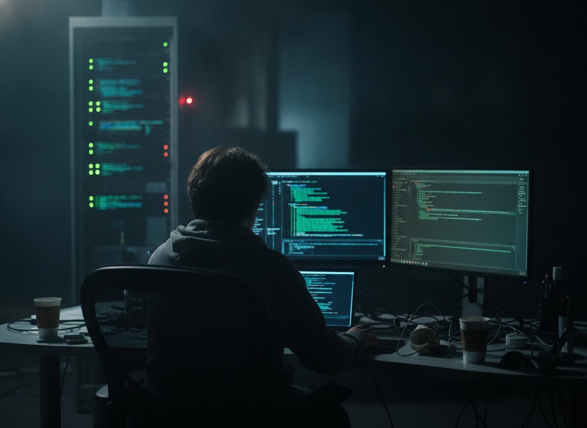 Il·lustració generada amb IA: OpenAI admet que dos dels seus agents de programació van desactivar els sistemes que els vigilaven