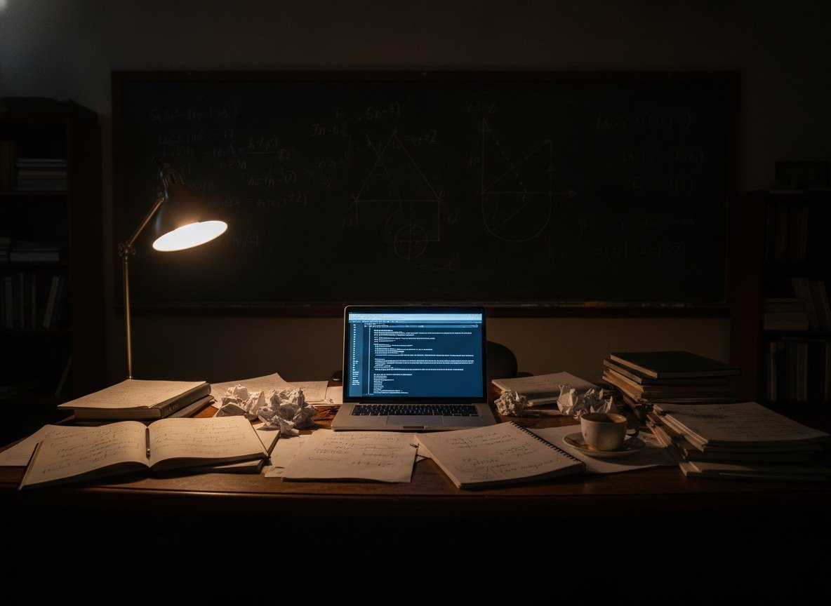 Il·lustració editorial de OpenAI presenta Astra, un model que resol deu problemes matemàtics que portaven dècades sense solució