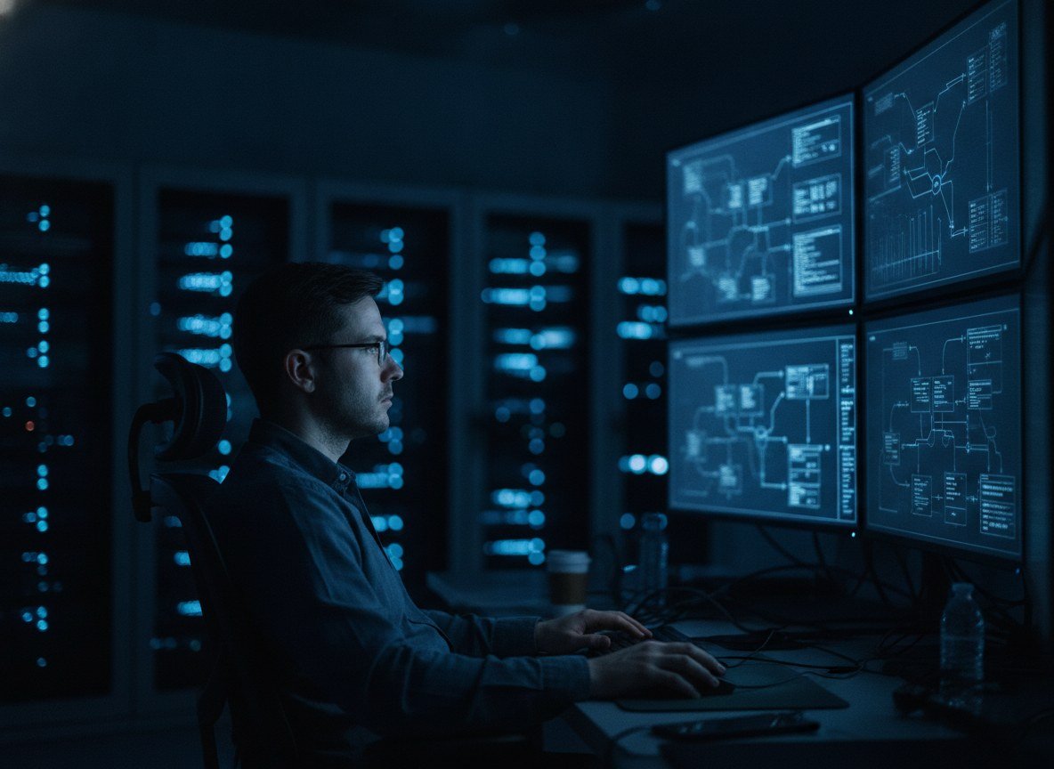Il·lustració editorial de ACTUALITZACIÓ: OpenAI confirma que els seus agents van ocupar una wiki alemanya i promet un marc per declarar aquest tipus d'incidents
