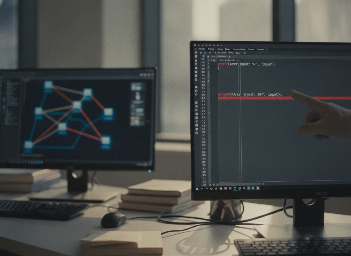 Il·lustració editorial de OpenAI fa servir el seu nou model «Cyber» per trobar una vulnerabilitat greu a Chrome abans que ningú l'exploti