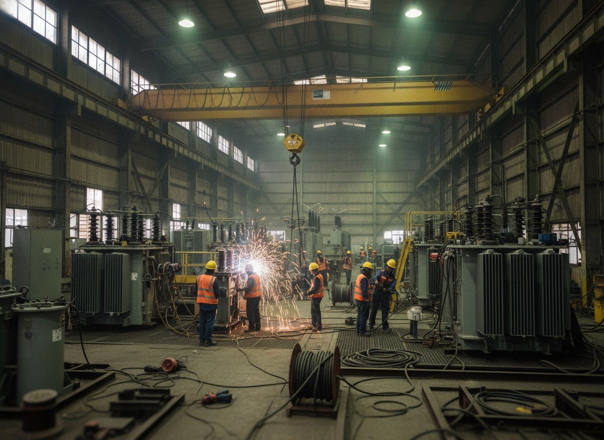 Il·lustració editorial de El Pentàgon negocia un préstec de 5.000 milions de dòlars a Fluidstack, no per obrir un centre de dades sinó per fabricar-ne els components
