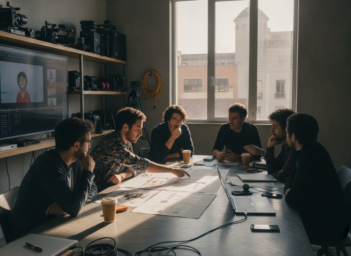 Il·lustració editorial de La barcelonina Play Your Brand llança una plataforma amb IA per gestionar produccions audiovisuals de marca