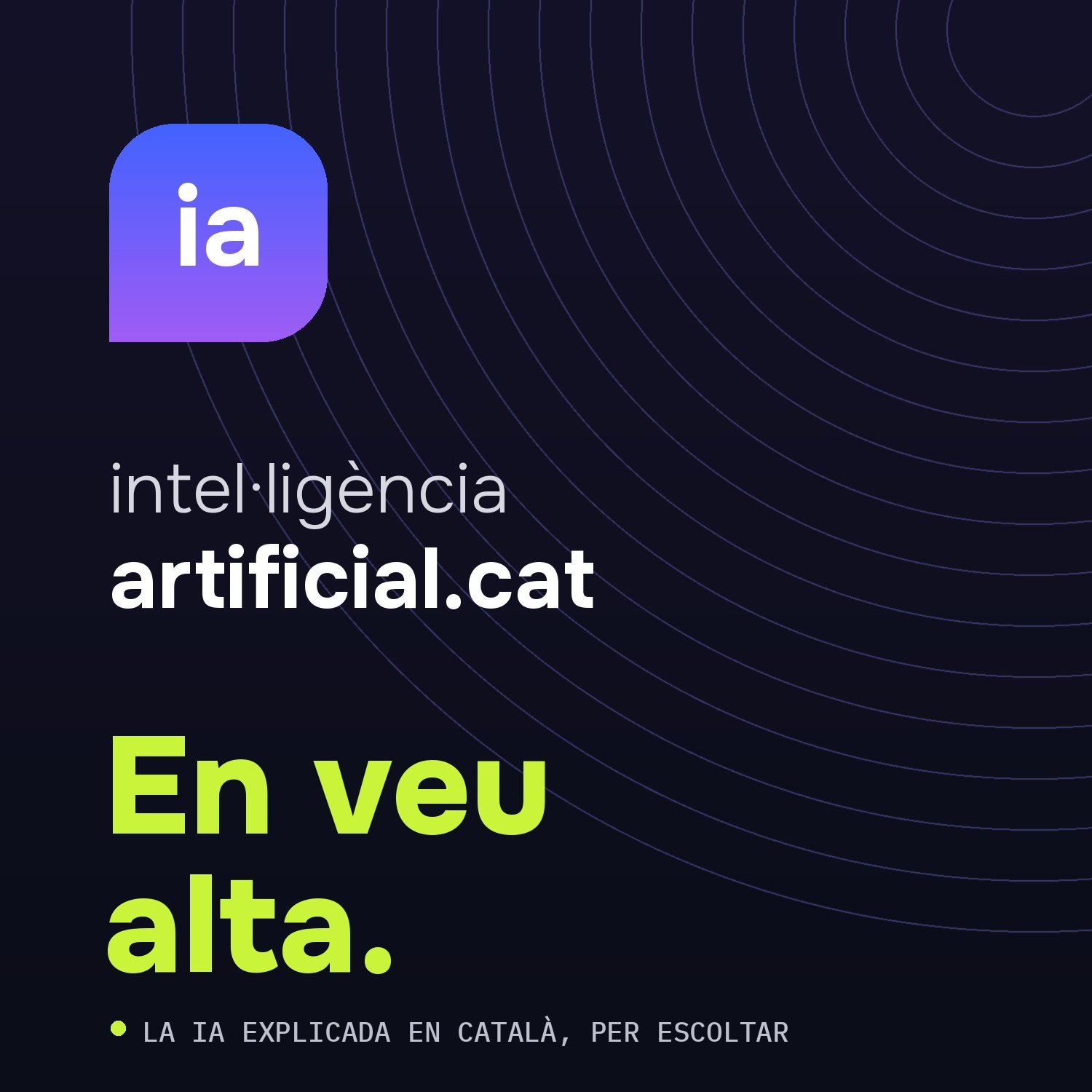 Portada del pòdcast «En veu alta»