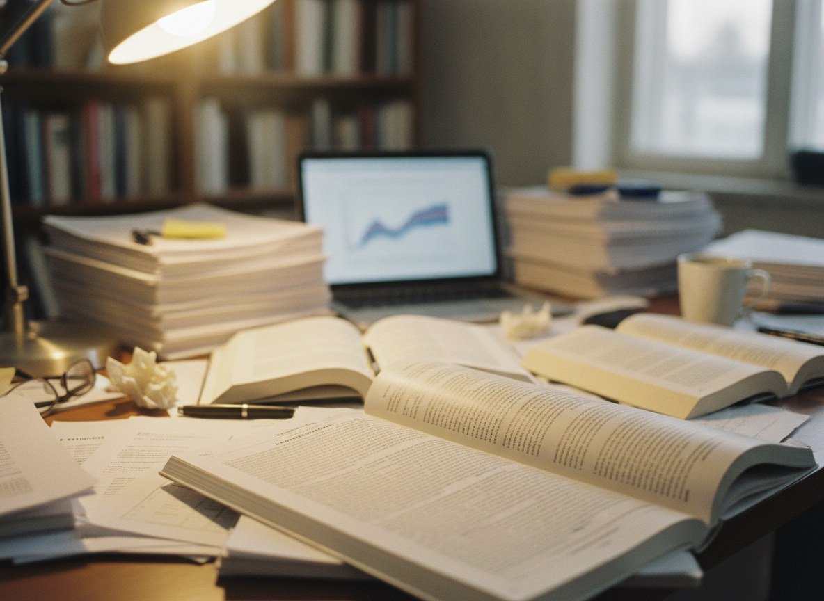 Il·lustració editorial de Els millors models d'IA només encerten entre un 3% i un 15% de les idees d'un article científic si només els dones la seva bibliografia