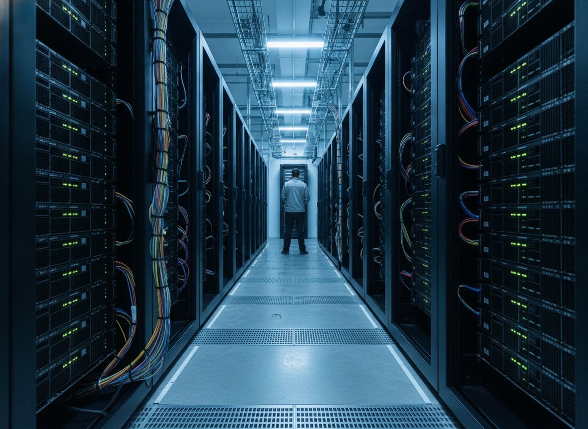 Il·lustració generada amb IA: Reflection, la startup que Nvidia finança, prepara el primer model obert per fer front als xinesos DeepSeek i Qwen