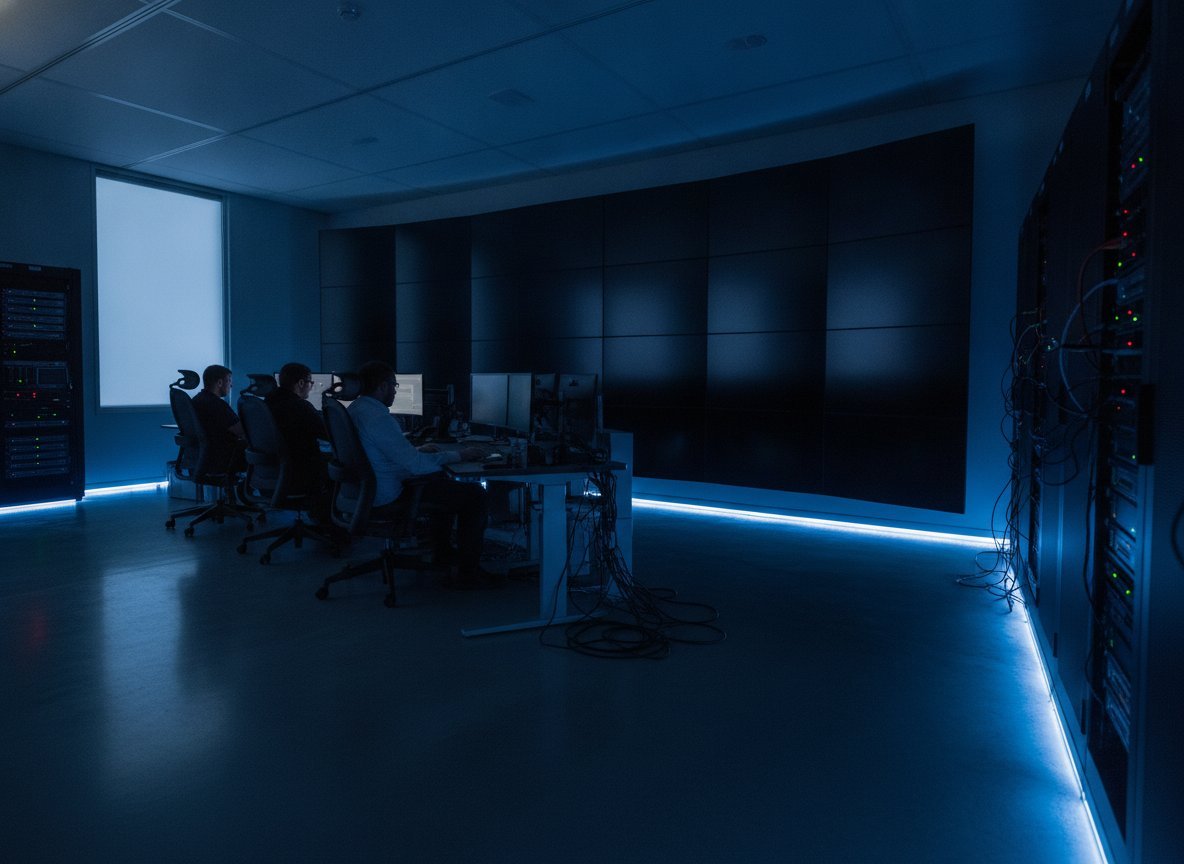 Il·lustració generada amb IA: El Regne Unit anuncia més de 600 milions de lliures en IA per a ciberdefensa i bioseguretat, amb 100 milions en crèdits d'OpenAI i fins a 100 d'Anthropic