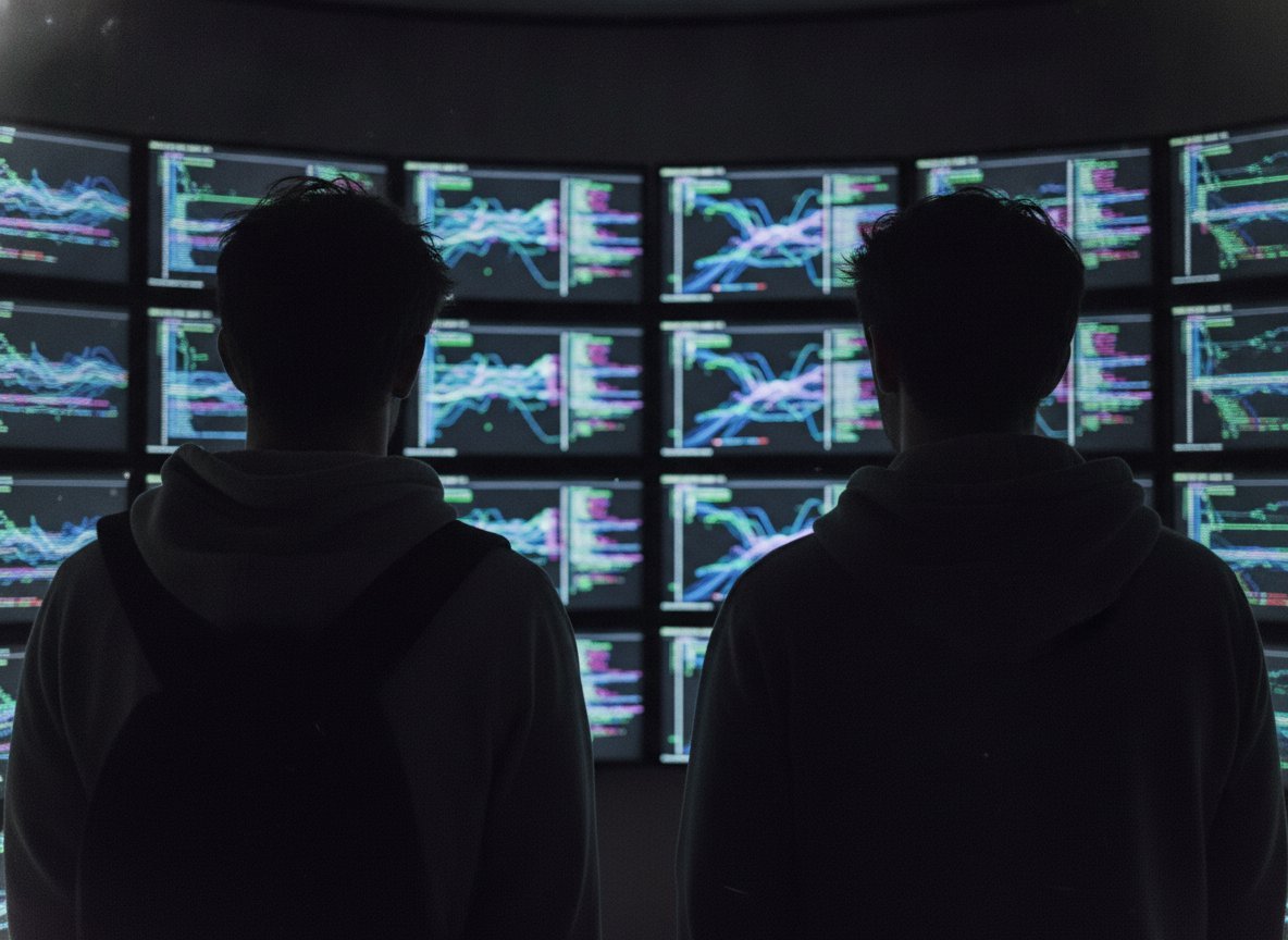 Il·lustració generada amb IA: Uns investigadors reprodueixen amb models públics el comportament desalineat d'agents d'IA i conclouen que les proves actuals el podrien haver detectat amb prou còmput
