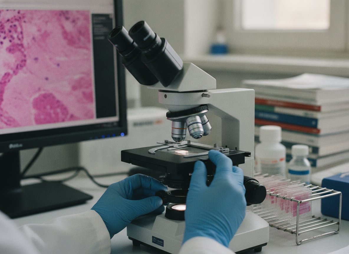 Il·lustració generada amb IA: Un sistema d'IA de la UPV i la Universitat de València ajuda a distingir el sarcoma d'Ewing d'altres tumors amb un 91,6% d'encert
